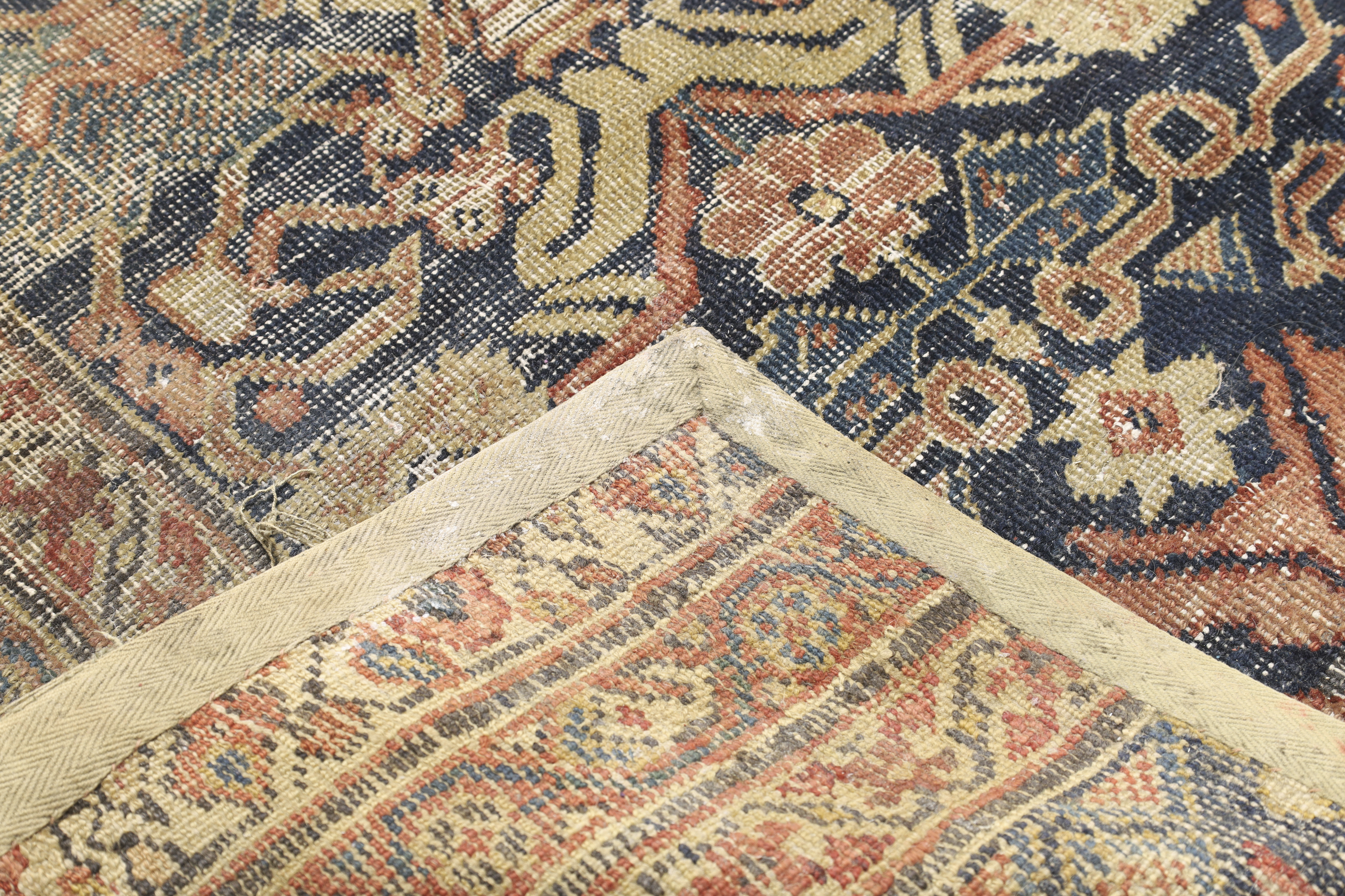 Two fragments of a Persian Feraghan runner, 19th century, Together with one other small fragment ... - Image 18 of 23