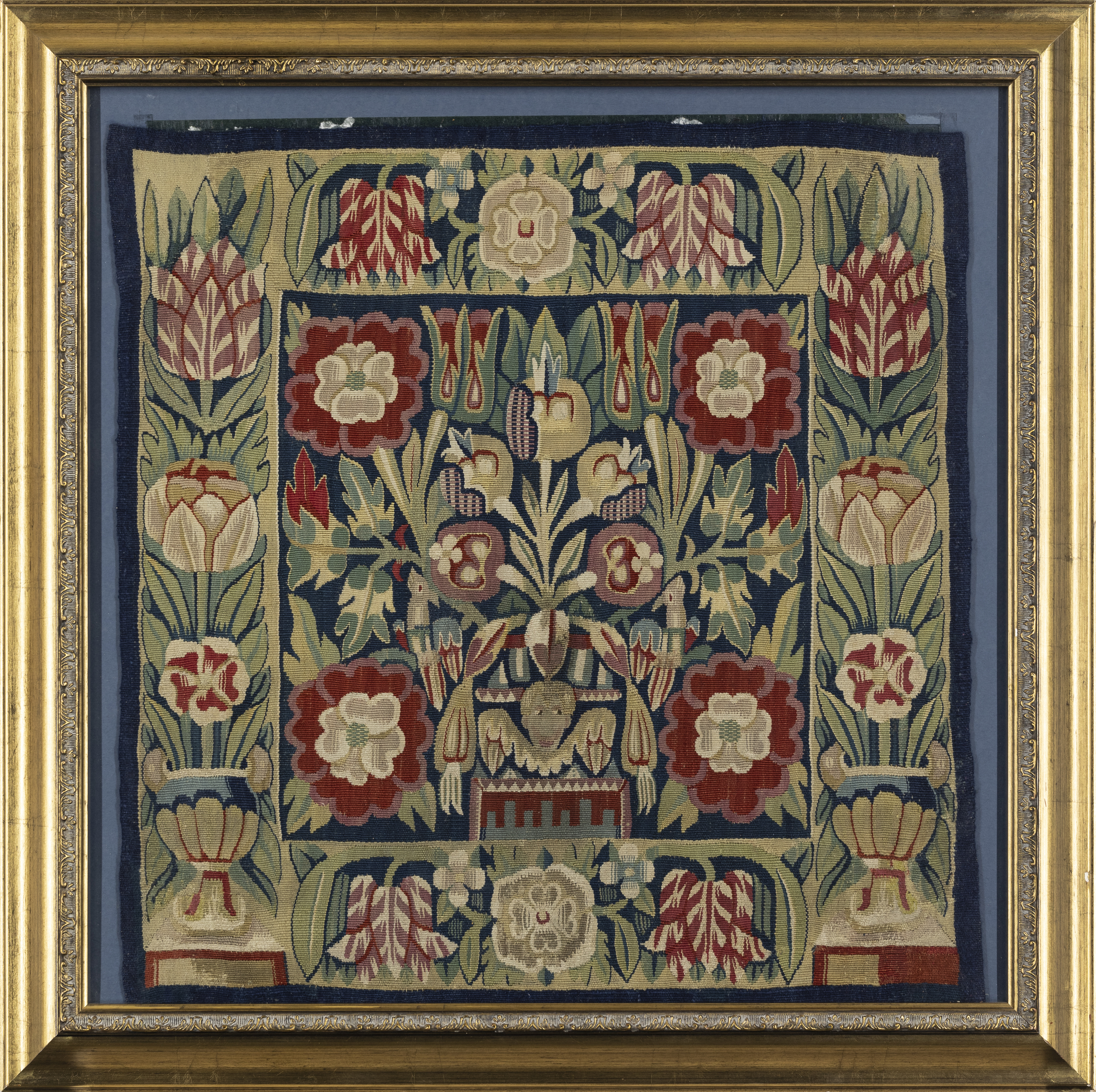 A pair of North European tapestry panels, Second half 17th century,  Woven in wools and silks, ea... - Image 5 of 5
