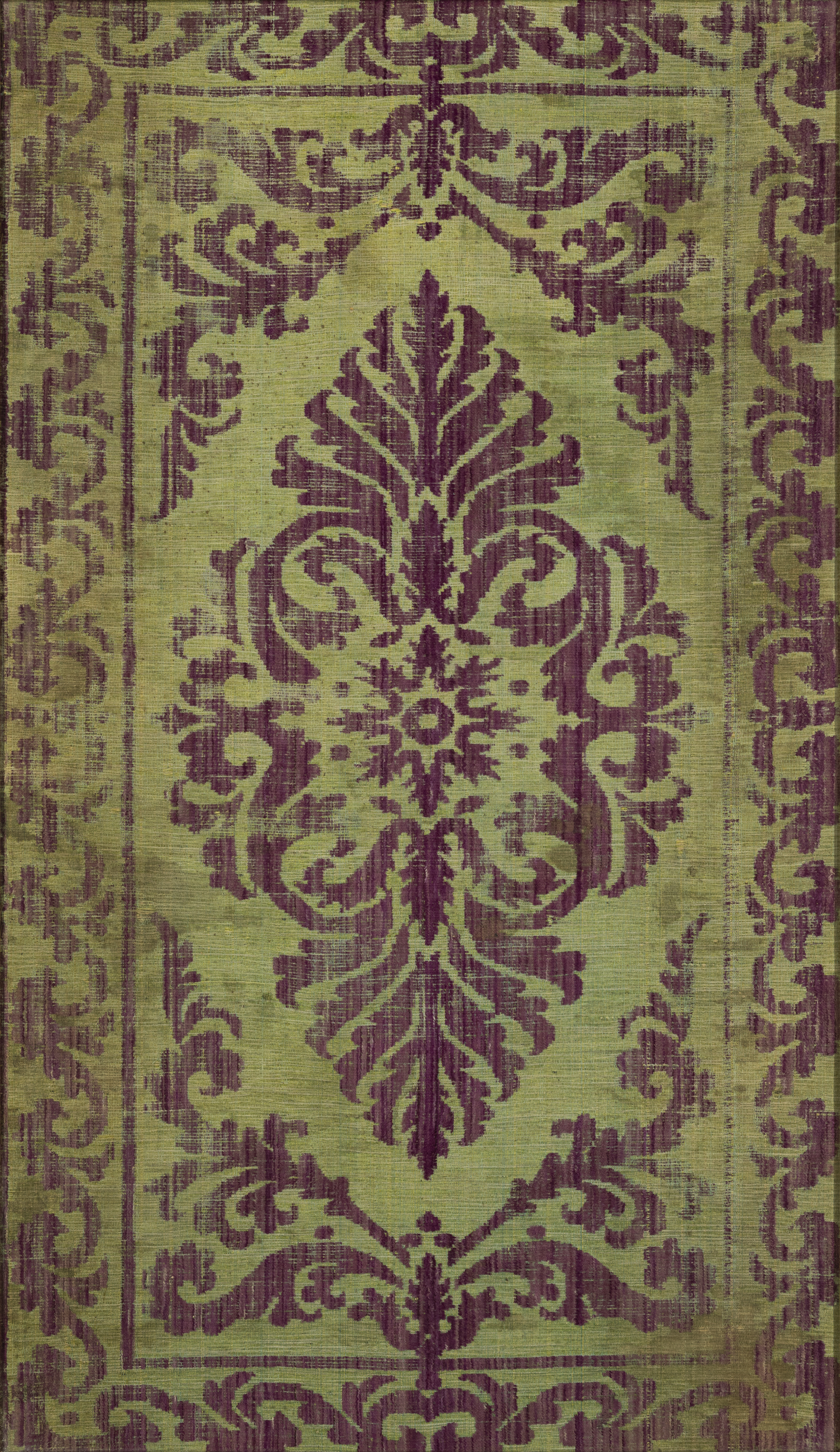 Ten Ottoman voided velvet cushion covers "yastik", Turkey, mid-19th century, Of various patterns,... - Image 4 of 5