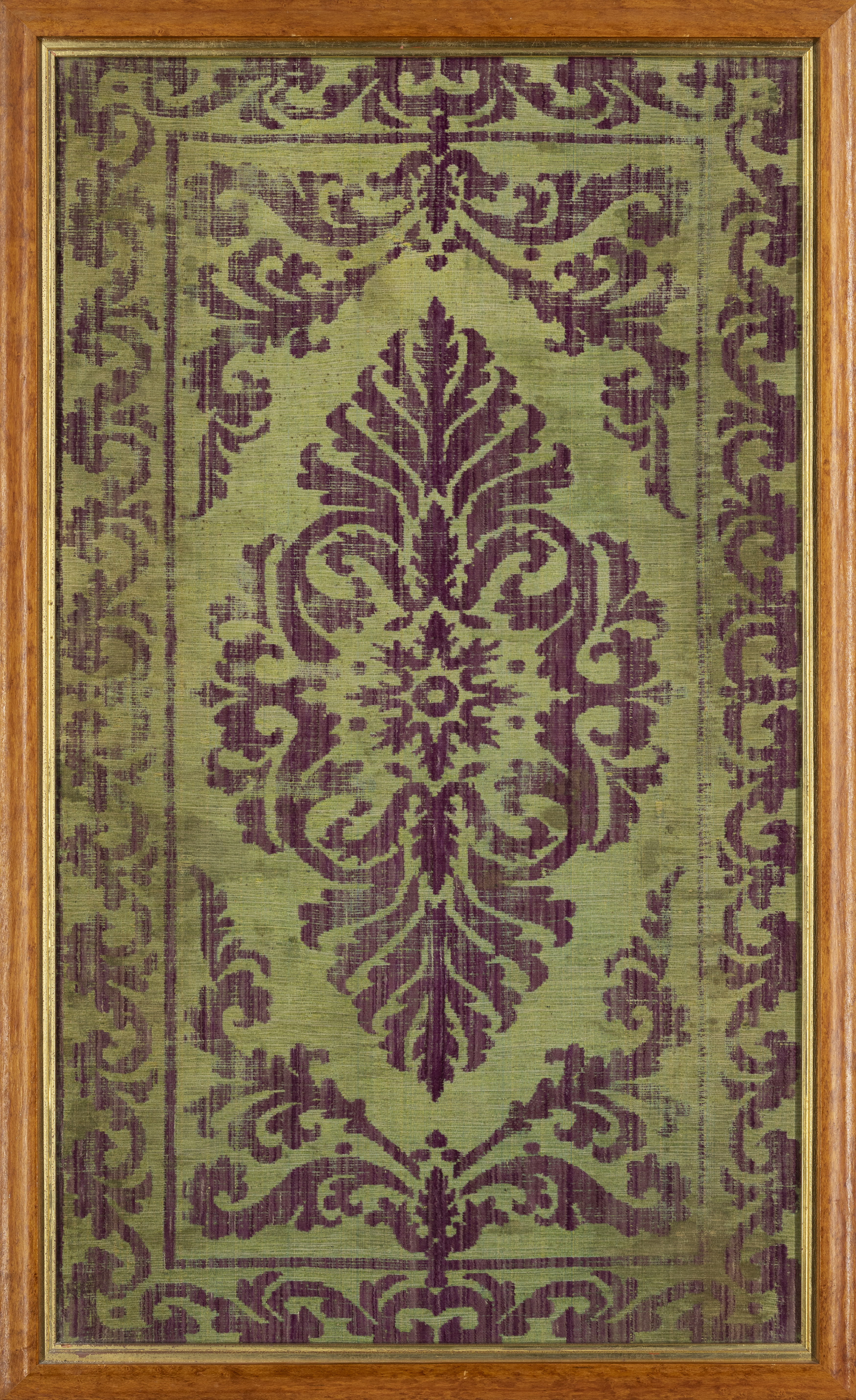Ten Ottoman voided velvet cushion covers "yastik", Turkey, mid-19th century, Of various patterns,... - Image 5 of 5