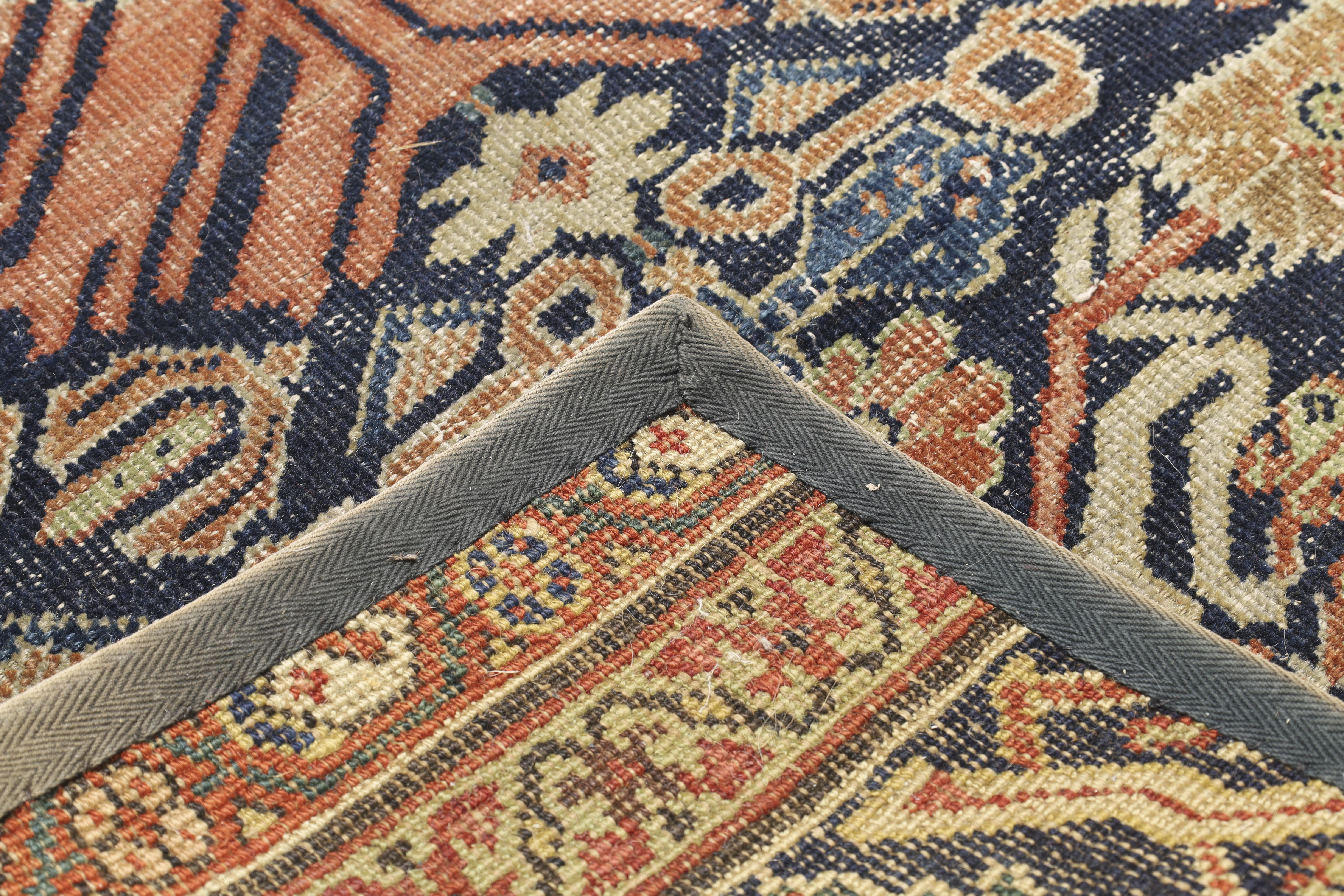 Two fragments of a Persian Feraghan runner, 19th century, Together with one other small fragment ... - Image 2 of 23