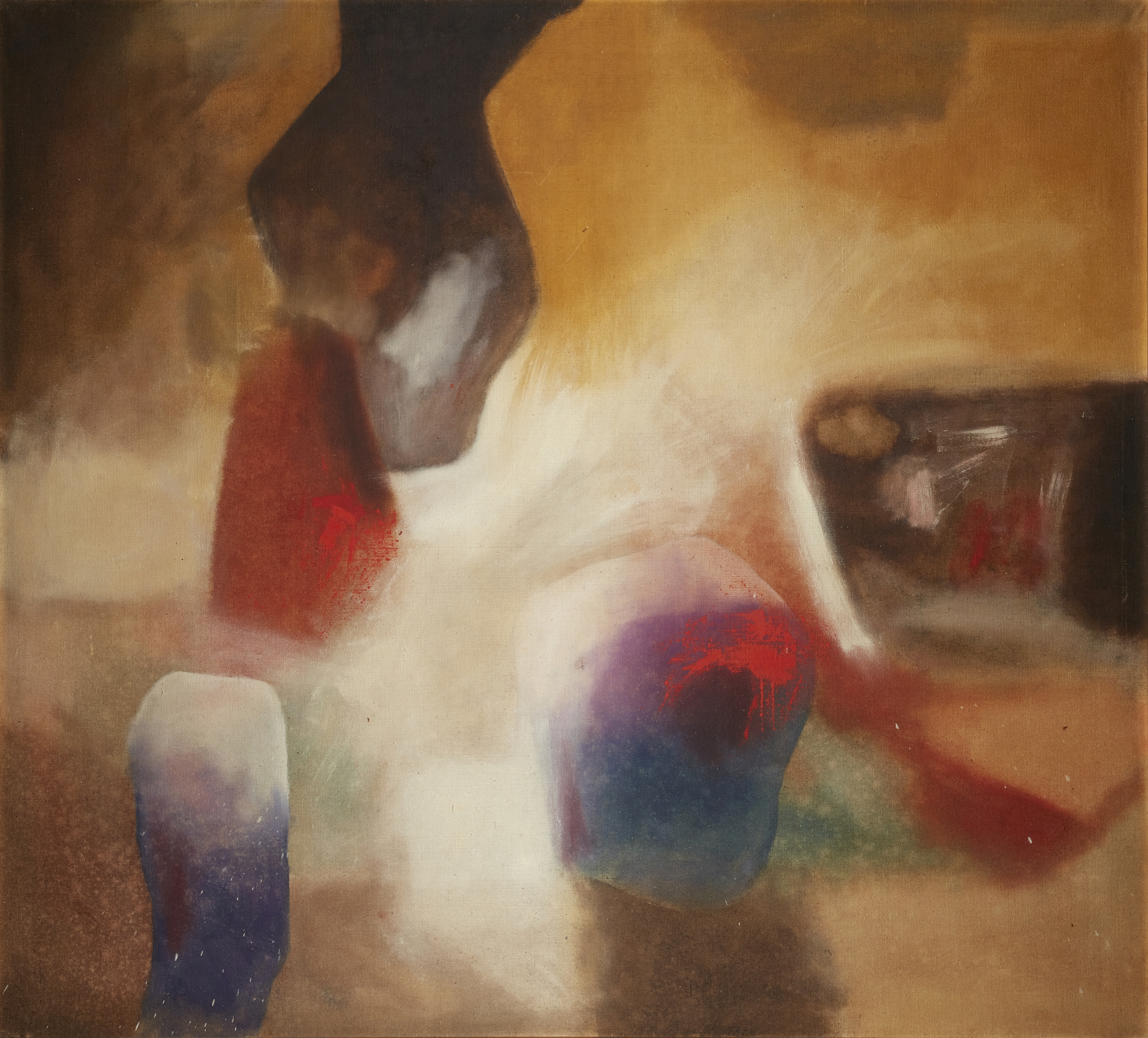 Aubrey Williams,  Guyanese/British 1926-1990 -  Maridowa Series no.2, 1964;  oil on canvas, sig...