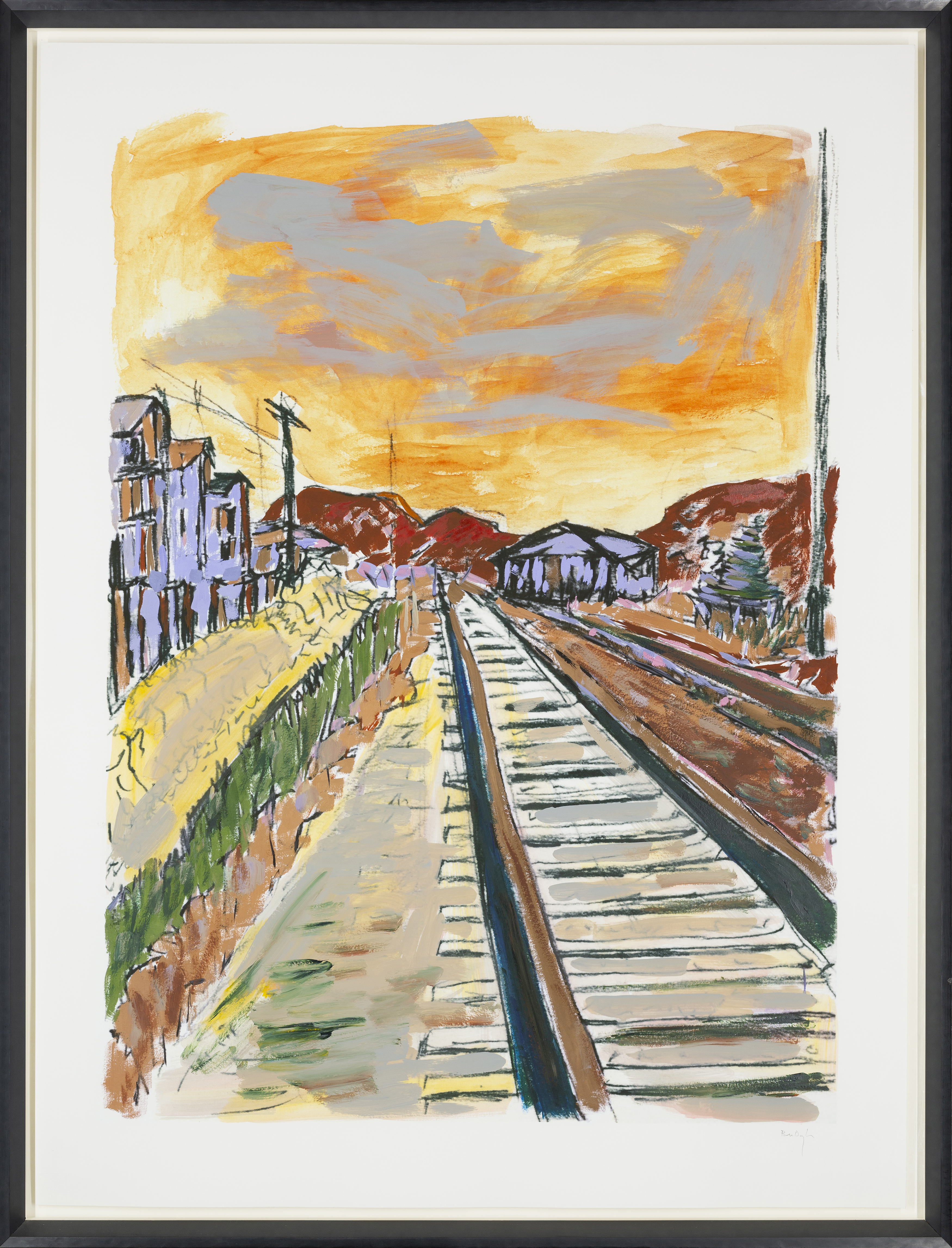 Bob Dylan,  American b.1941- Sidetracks, 4th May 2002, Brighton England; unique hand embellishe... - Image 2 of 2
