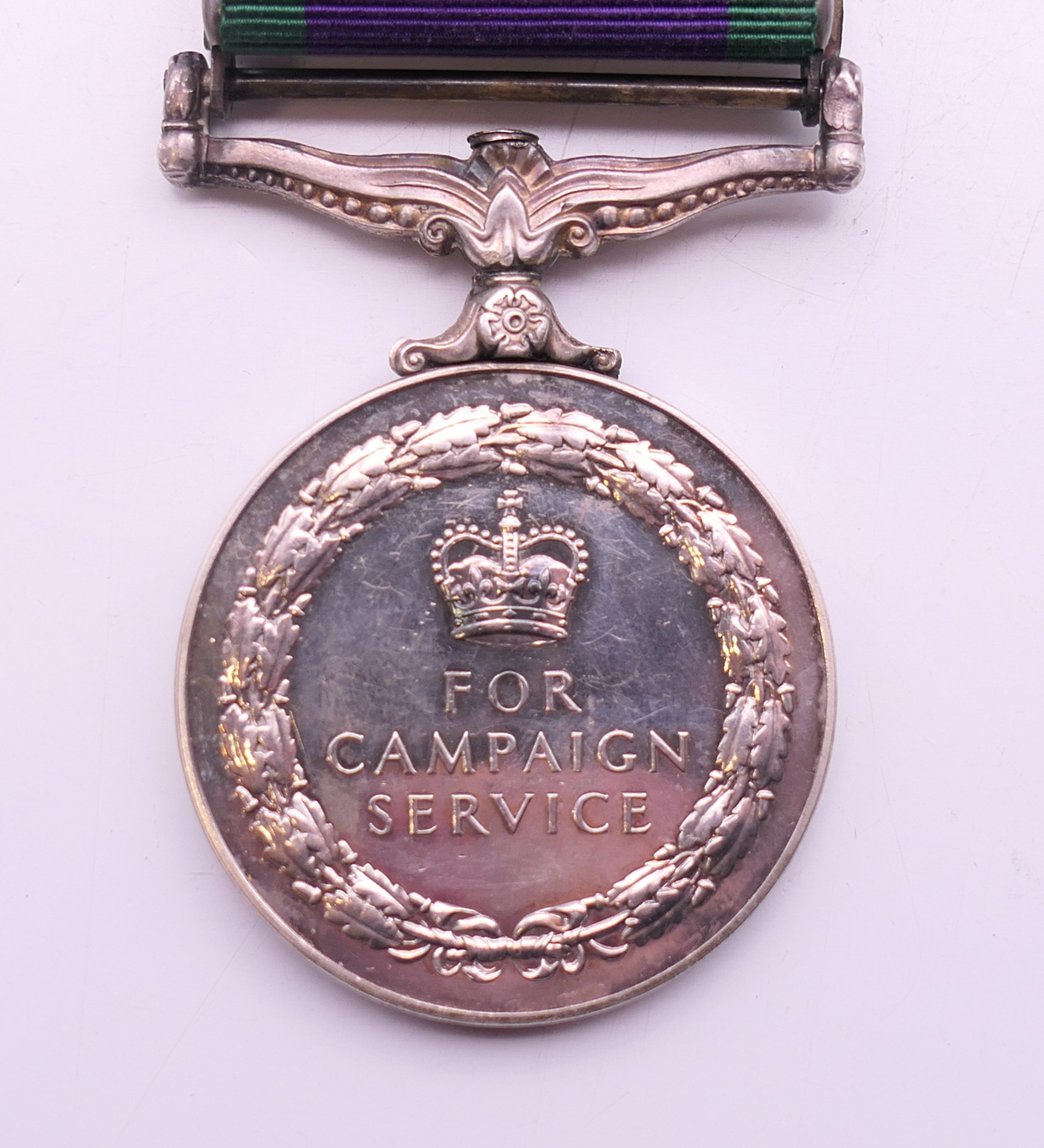 A Queen Elizabeth II Campaign medal with Northern Ireland bar and miniature, - Image 4 of 8