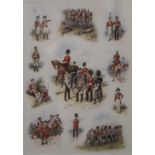 ORLANDO NORIE, Eleven Groups of Grenadier Guards 1680-1856, limited edition print, numbered 23/500,