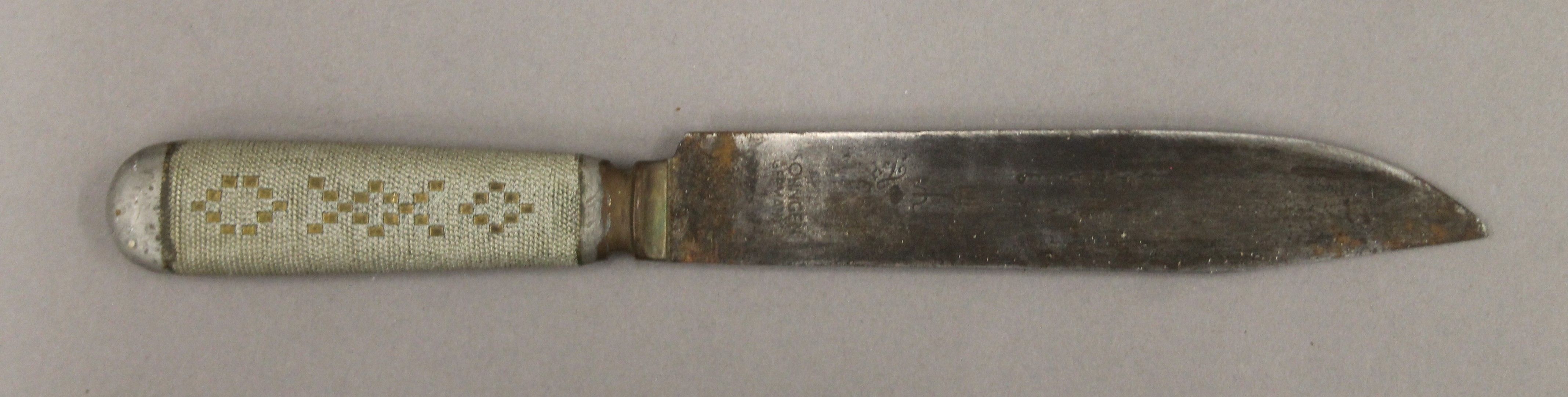 A Solingen dagger in sheath. 24 cm long. - Image 4 of 6