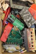 A small quantity of vintage toys.