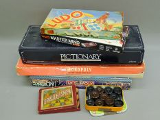 A quantity of various vintage games.