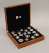 A Royal Mint 2016 Premium proof coin set.