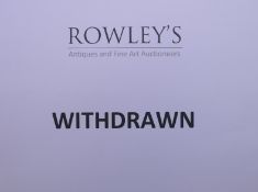 WITHDRAWN - An unmarked gold dress ring. Ring size R.