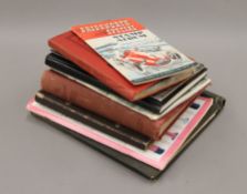 A large miscellaneous collection of stamps in albums and a quantity of unmounted stamps.