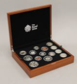 A Royal Mint 2020 United Kingdom Premium proof coin set.