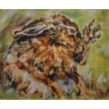 RIDGE, CLARE (20th century) British (AR), Upend Hare, a signed limited edition giclee print,