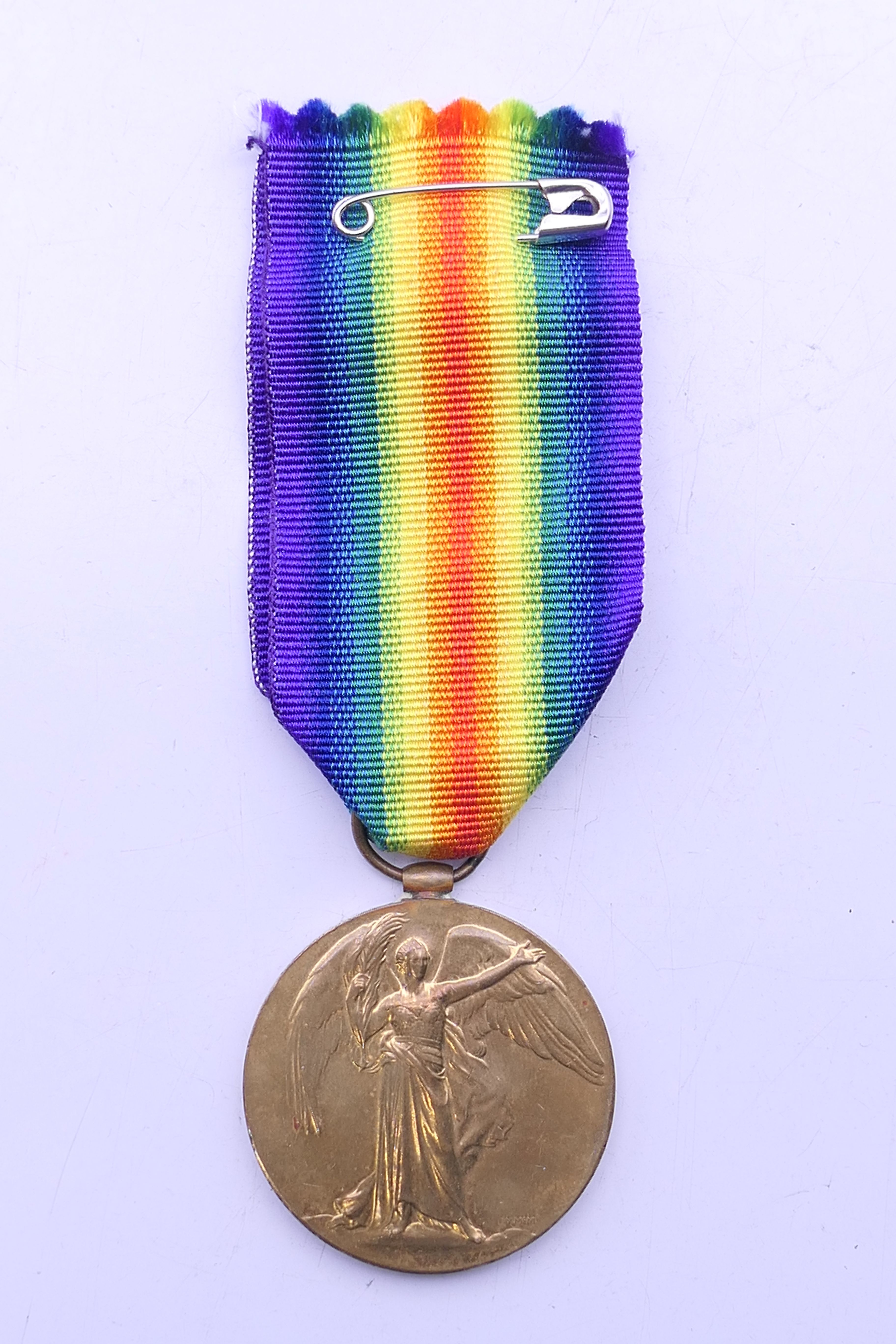 Two WWI medals, including the Victory Medal named to 5380 CPL J Lonon 7-LOND.R. - Image 8 of 11