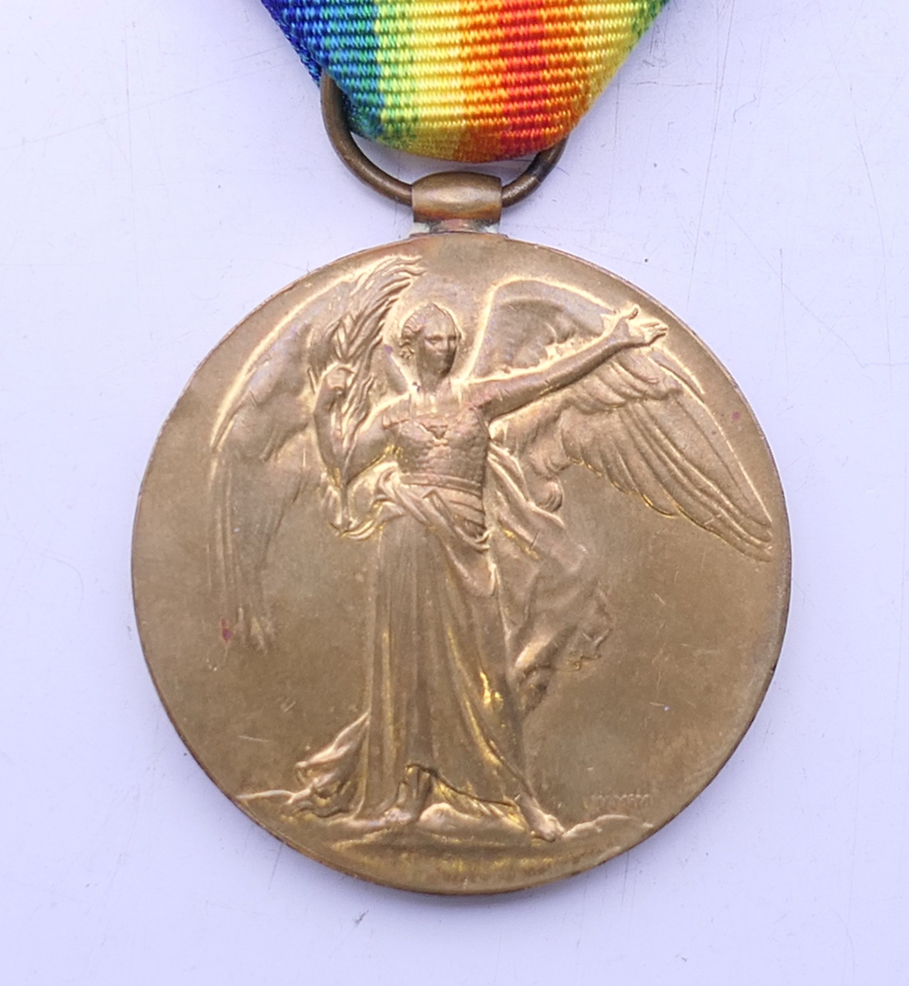 Two WWI medals, including the Victory Medal named to 5380 CPL J Lonon 7-LOND.R. - Image 9 of 11