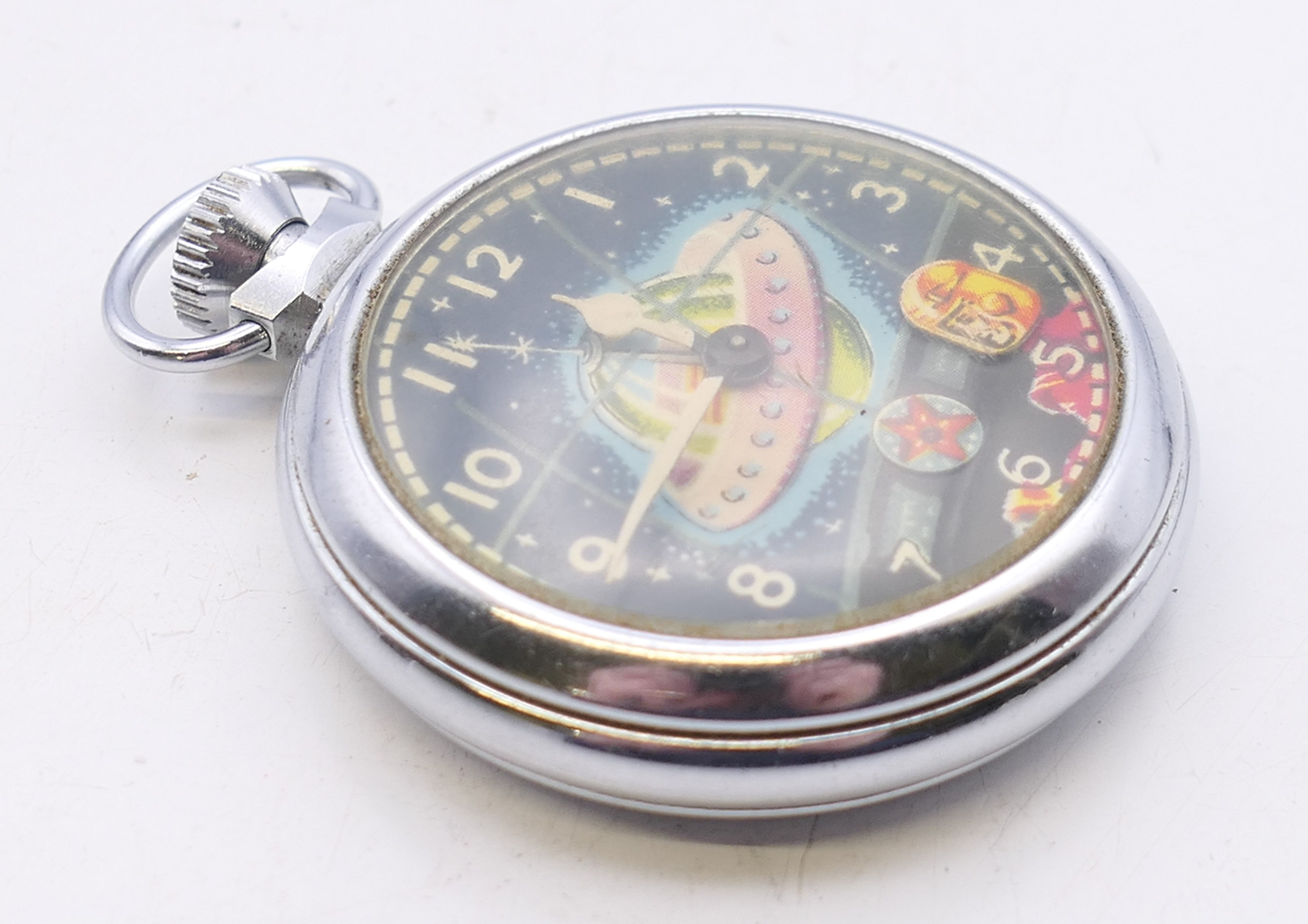 An unusual pocket watch, - Image 2 of 5