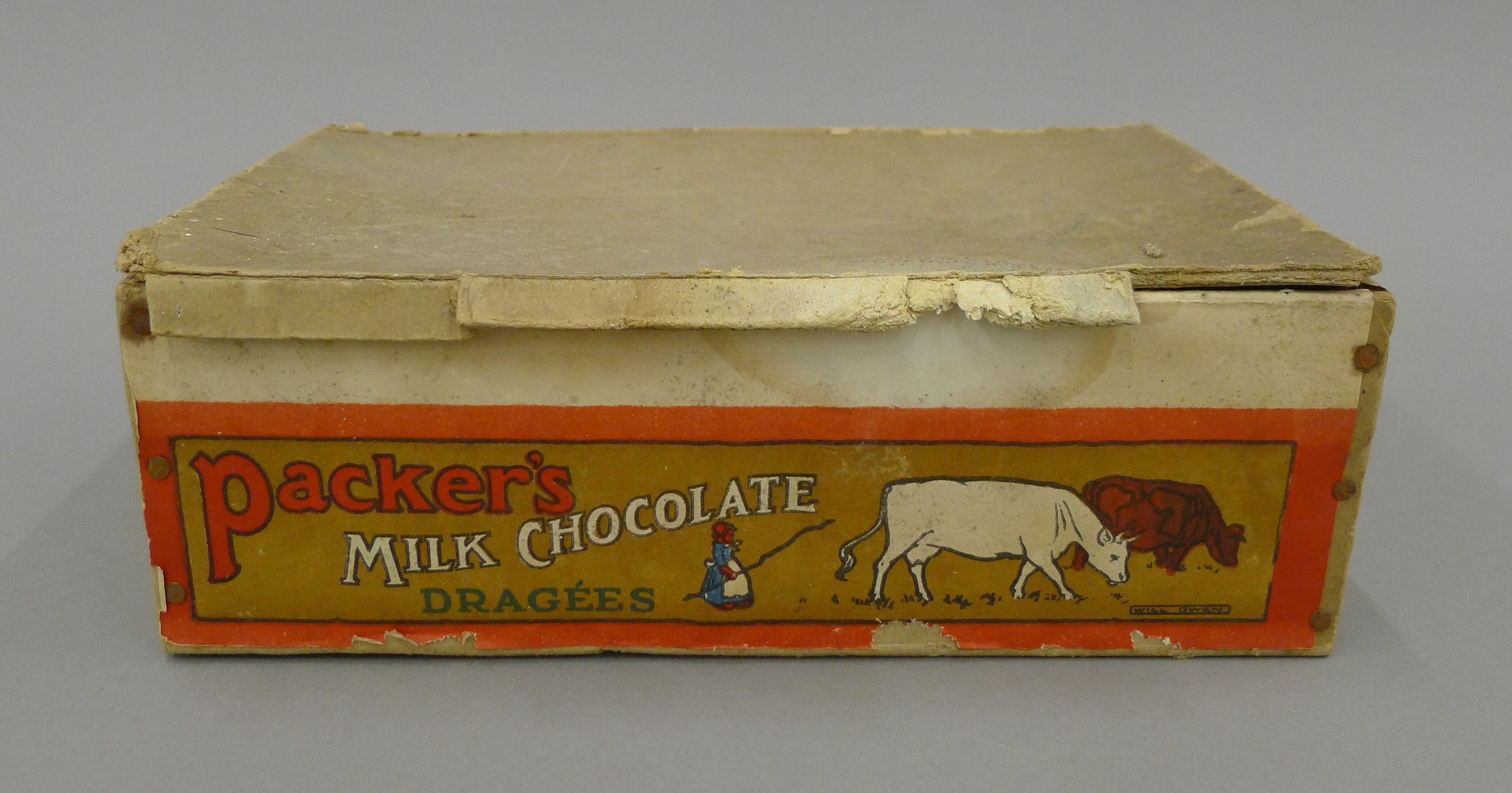 A vintage Packer's milk chocolate box. 27.5 cm long. - Image 2 of 4