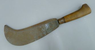 A WWII military machete dated 1940. 40 cm long.