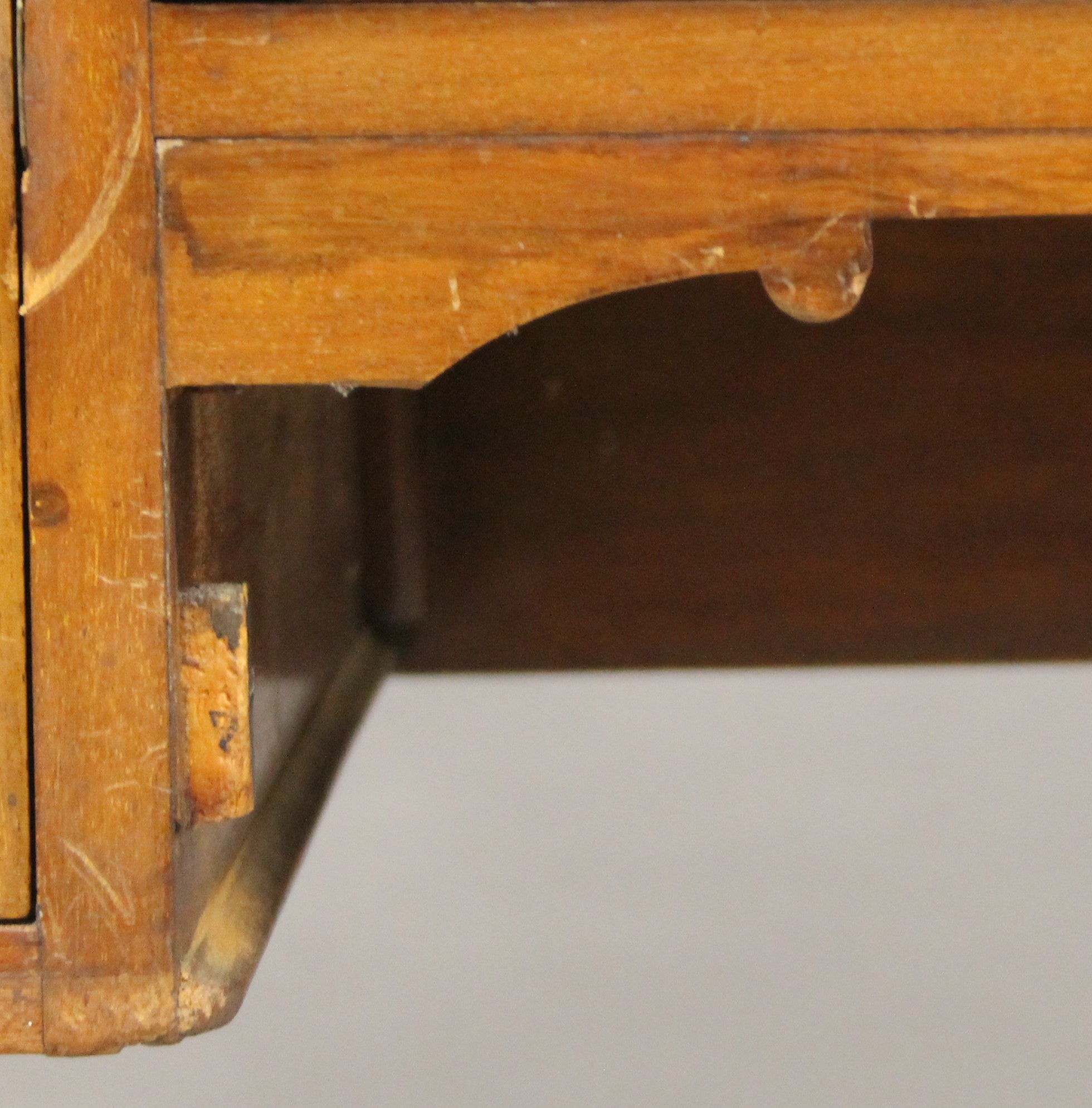 An Edwardian mahogany dressing table. 124 cm wide. - Image 6 of 14