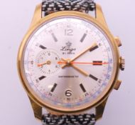 A gentleman's Lings 21 Prix wristwatch. 4 cm wide.