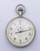 A Nero Lemania stopwatch. 5.5 cm diameter.