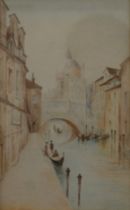 19TH CENTURY, Venetian Scenes, watercolours, each framed and glazed. 17 x 27 cm.