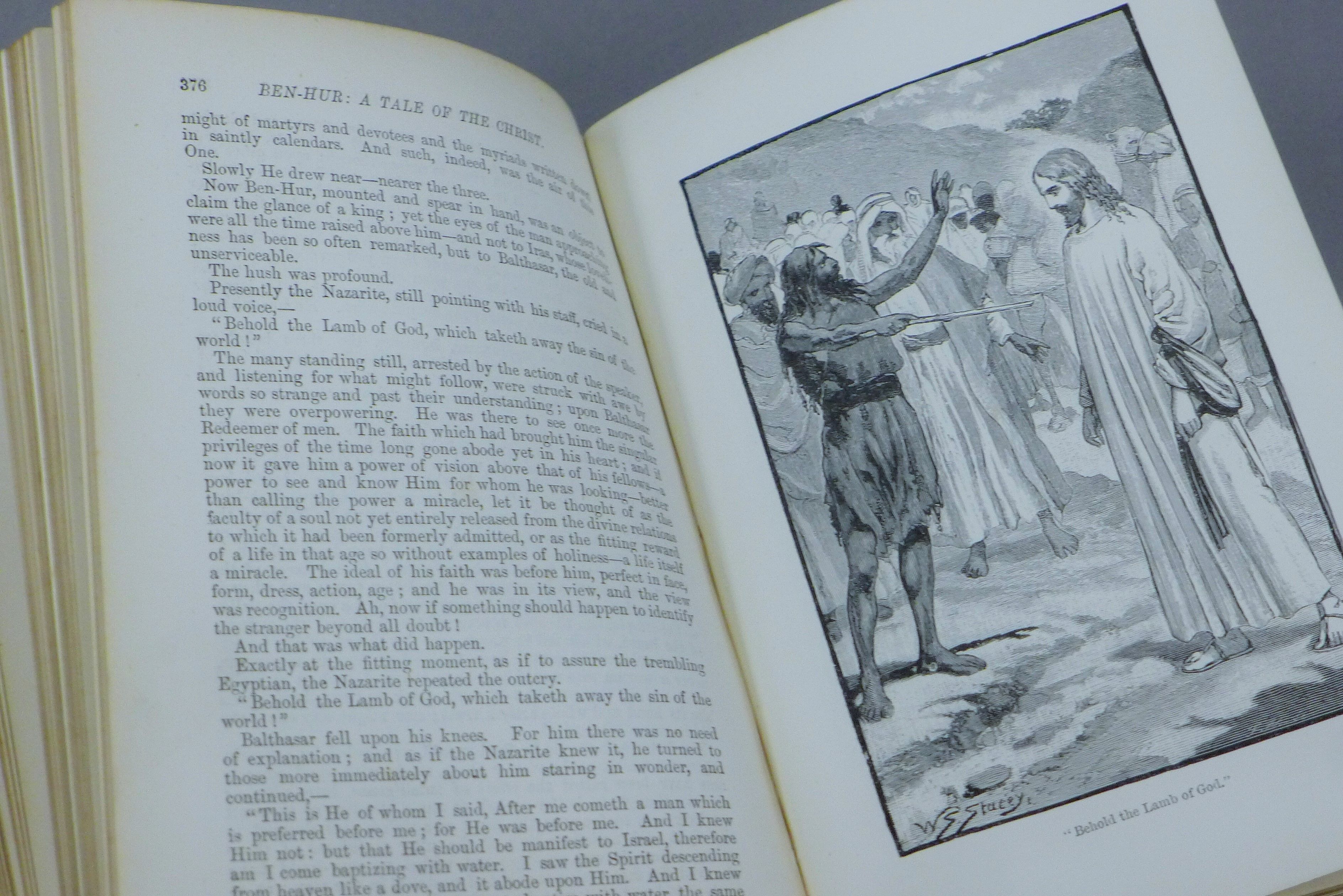 Lew Wallace, Ben-Hur - A Tale of the Christ, 1st edition. - Image 8 of 8