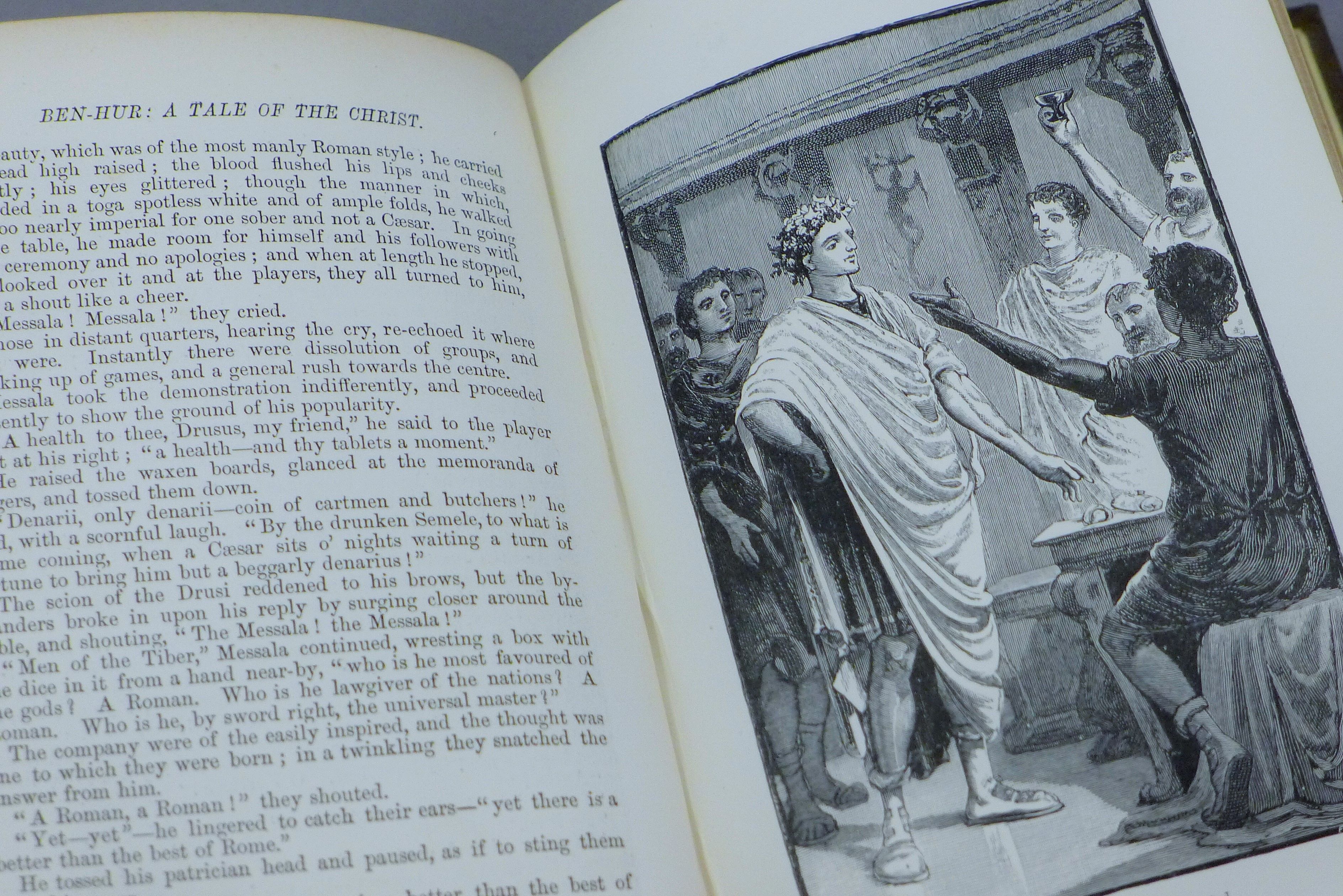 Lew Wallace, Ben-Hur - A Tale of the Christ, 1st edition. - Image 7 of 8