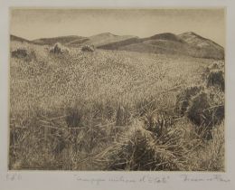 DOMENICO FARO (Italian), artist's proof, titled and signed in pencil to the margin,