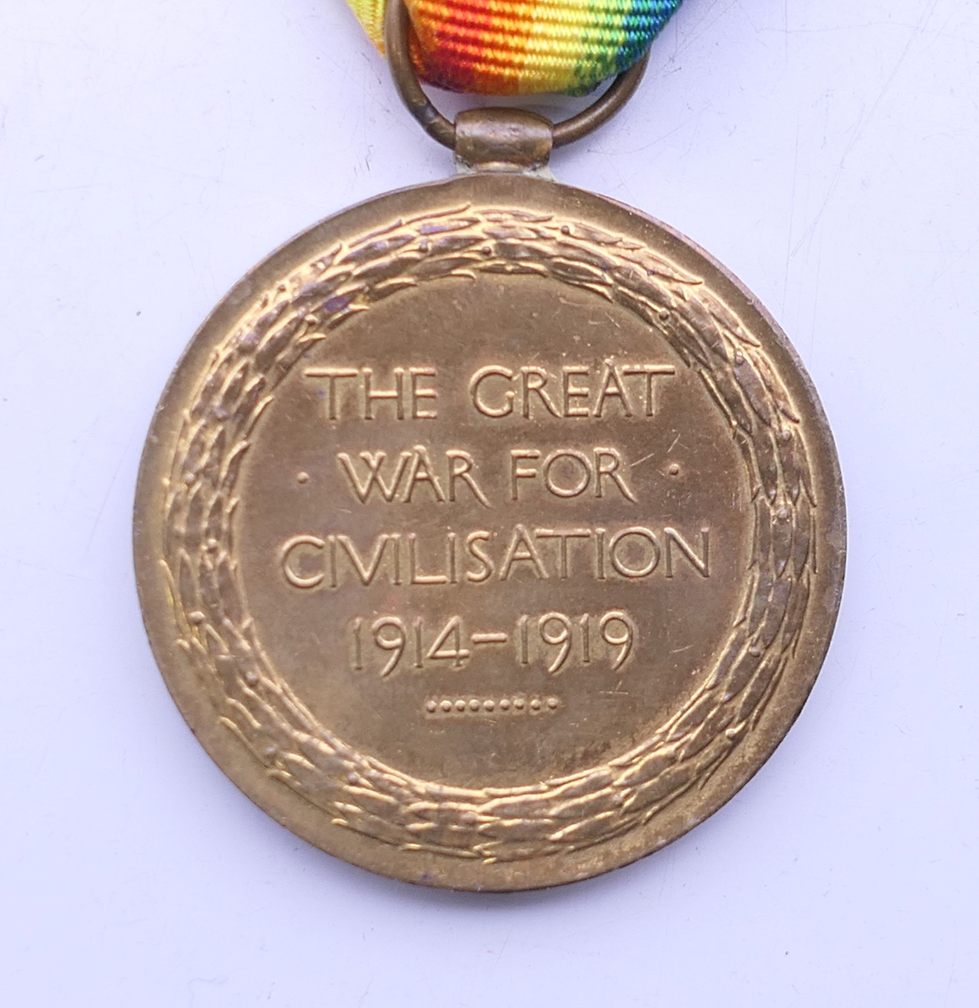 Two WWI medals, including the Victory Medal named to 5380 CPL J Lonon 7-LOND.R. - Image 10 of 11