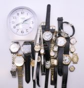 A collection of various watches.