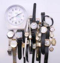 A collection of various watches.