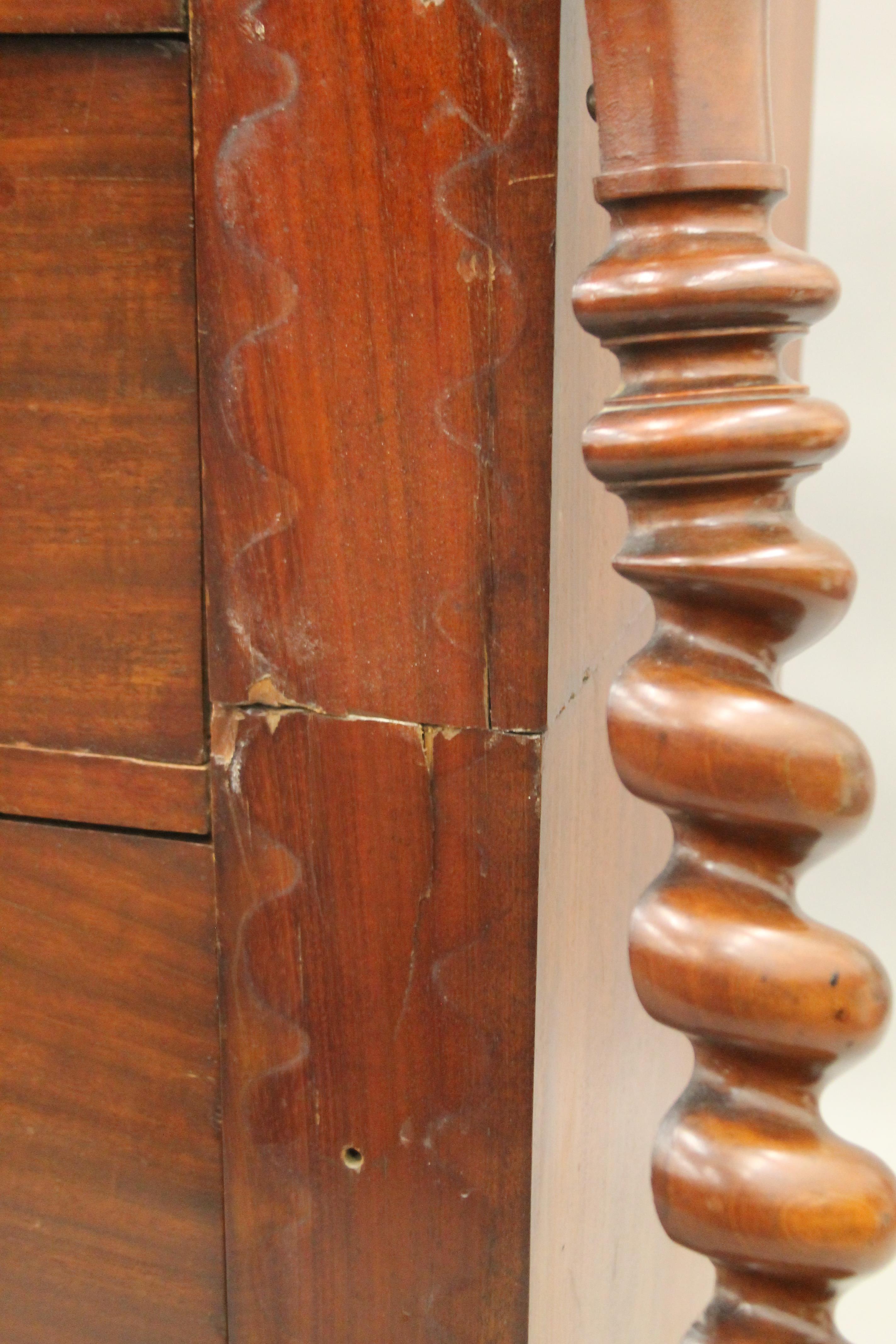 A Victorian mahogany Scottish chest of drawers. 127 cm wide. - Image 3 of 8