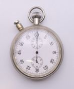 An Air Ministry 6B/129 split second stopwatch. 6 cm diameter.