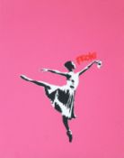 PROLE (20th century) British (AR), Dancer, a limited edition acrylic on canvas, numbered 4/10,