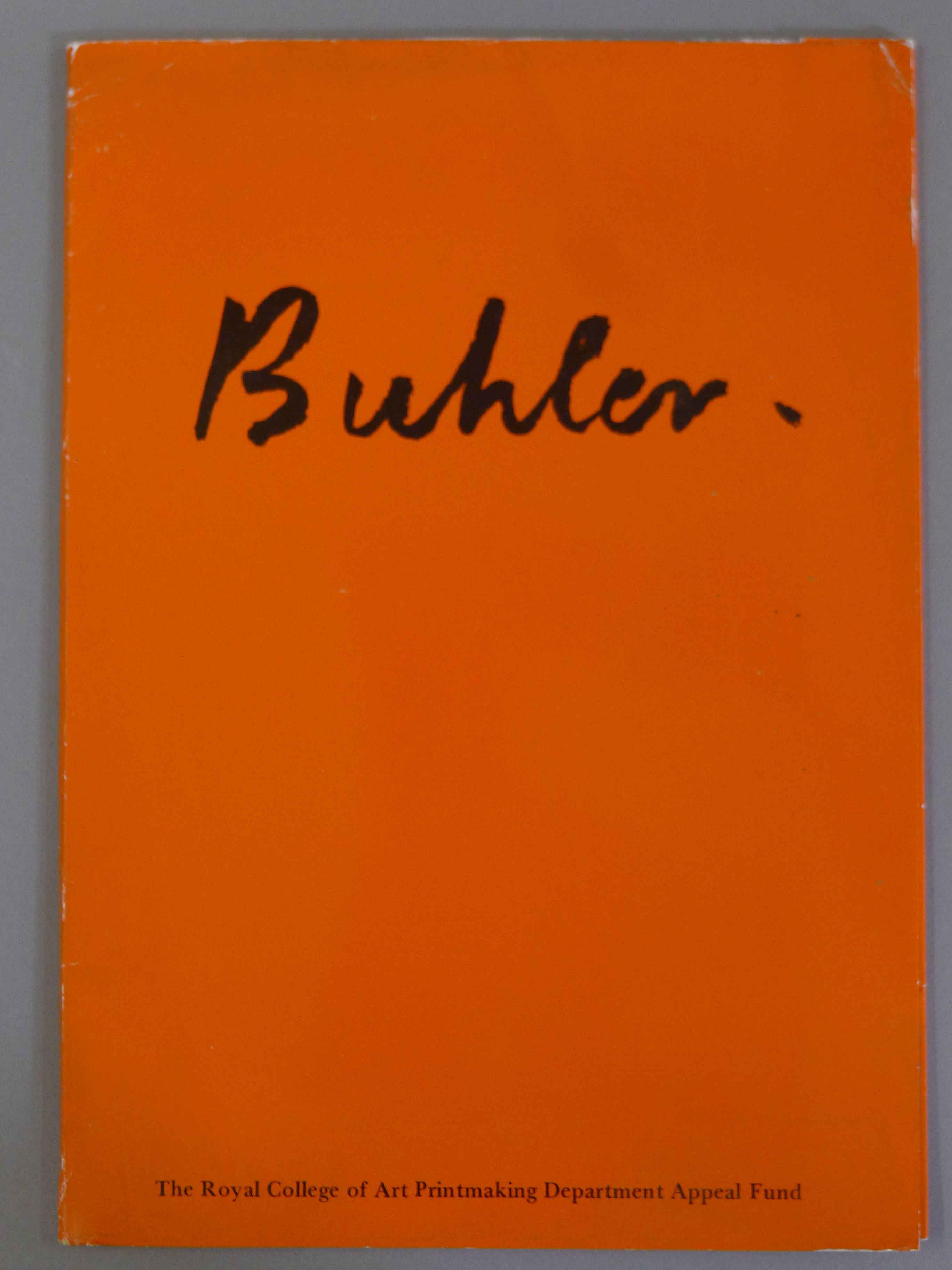BUHLER, ROBERT RA (1916-1989) Swiss (AR),
