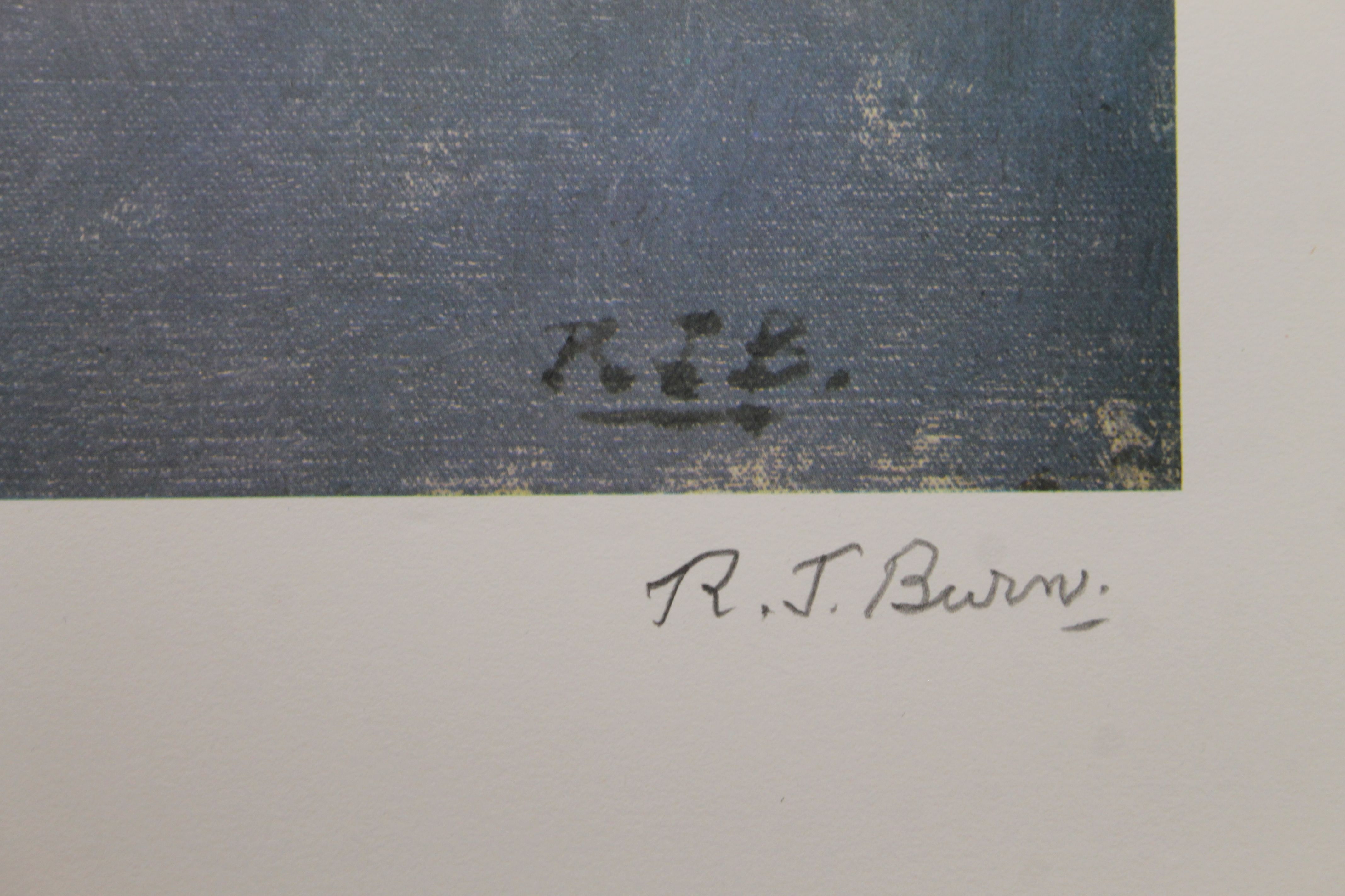 BURN, RODNEY RA (1899-1984) British (AR), Bembridge Harbour, Isle Of Wight, - Image 3 of 3