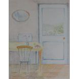 ARDIZZONE, CHARLOTTE (1943-2012) British (AR), Farmhouse Kitchen and Open Window,