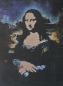 BLEK LE RAT (born 1952) French (AR), Mona Lisa,