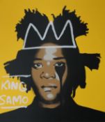 PURE EVIL (CHARLES UZZELL-EDWARDS) (born 1968) British (AR), Jean-Michel Basquiat,