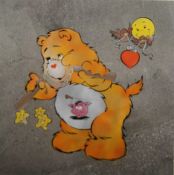 EINE, BEN (born 1970) British (AR), Scare Bear, a signed limited edition print on card,