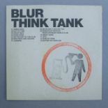 BLUR'S Think Tank promotional CD with the Petrolhead logo. 12 x 12 cm.