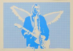 PURE EVIL (CHARLES UZZELL-EDWARDS) (born 1968) British (AR), Kurt Cobain, print,