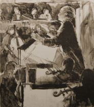 CORSELLIS, JANE NEAC RWC RCA (born 1940) British (AR), The Conductor At The ENO,