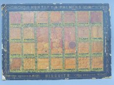A Huntley and Palmers showcard. 55 x 38.5 cm.