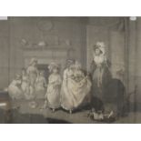 WILLIAM WARD, after WILLIAM REDMORE BIGG, The Truants and The Romps, both 1796, mezzotints,