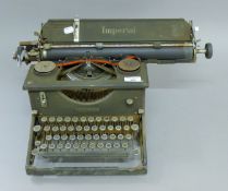 A vintage Imperial typewriter. 51 cm wide.
