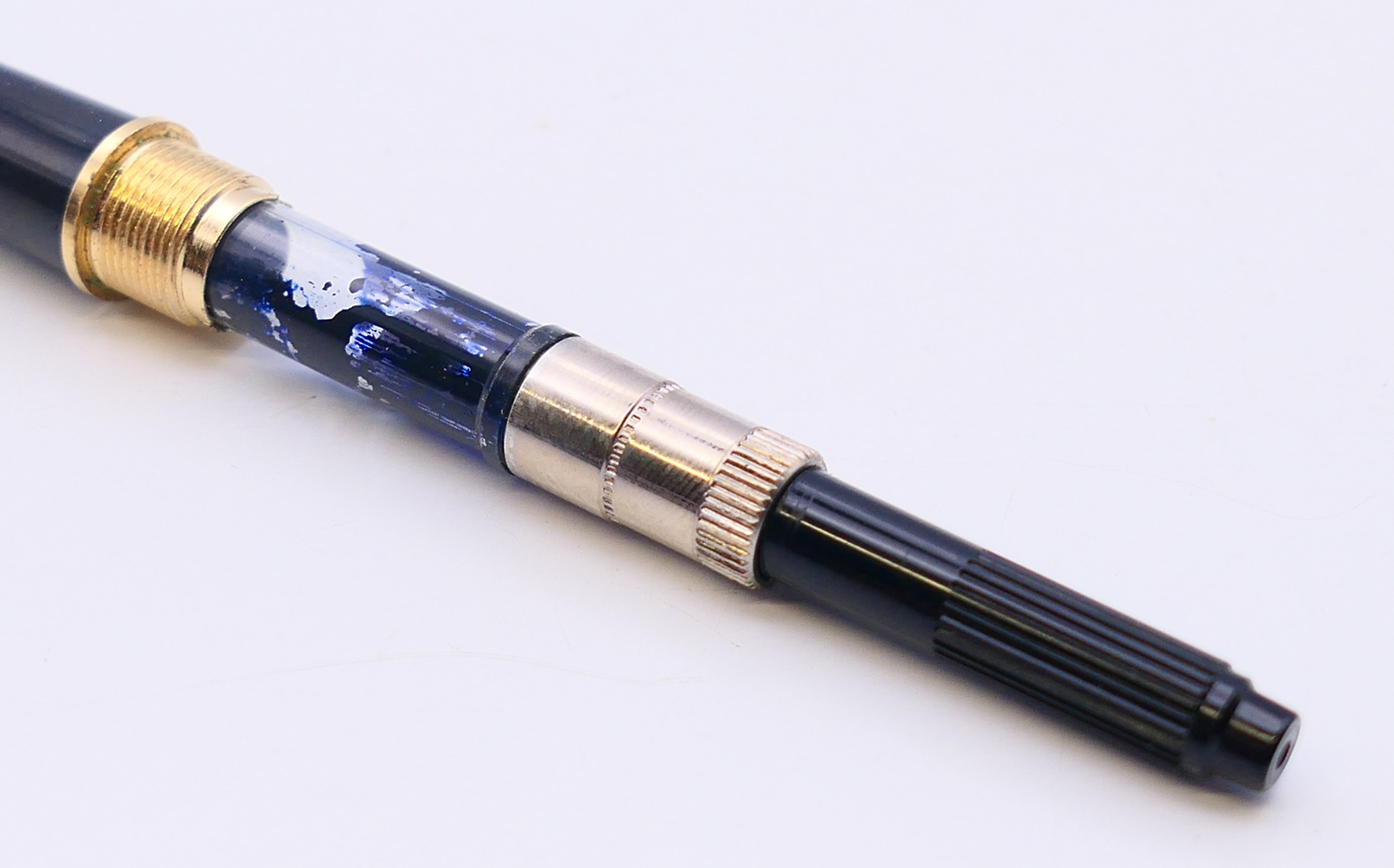 A Montblanc (Mont Blanc) Meisterstuck fountain pen with 14 ct gold Montblanc nib, numbered FB167025. - Image 8 of 8
