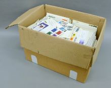 A box of stamps 1st day covers.