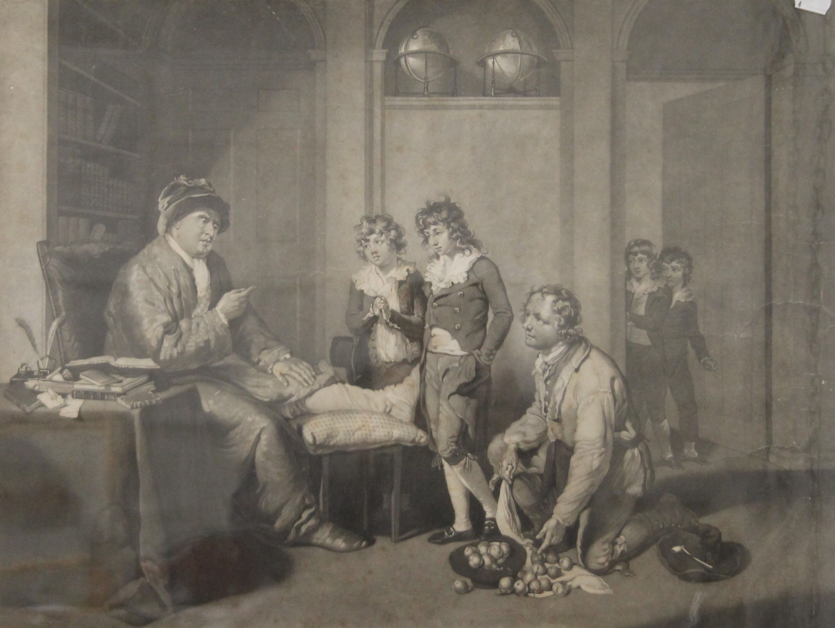 WILLIAM WARD, after WILLIAM REDMORE BIGG, The Truants and The Romps, both 1796, mezzotints, - Image 3 of 4